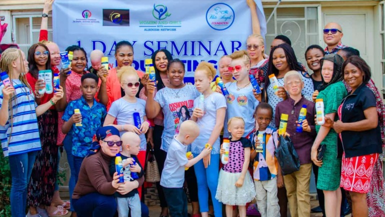 Empowering Women, Protecting Youth: A Sunshine Initiative for Albinism Community